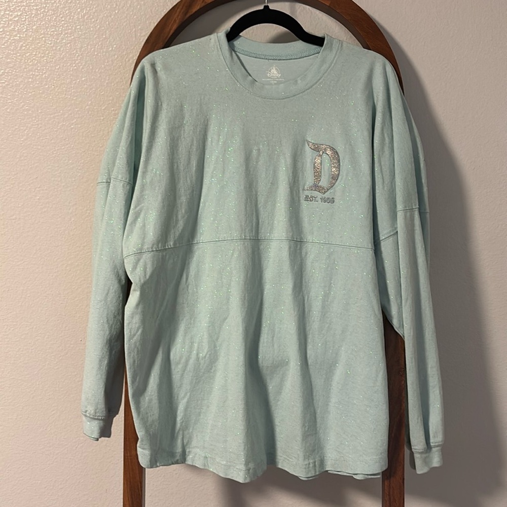 Disneyland resort sparkle blue spirit jersery